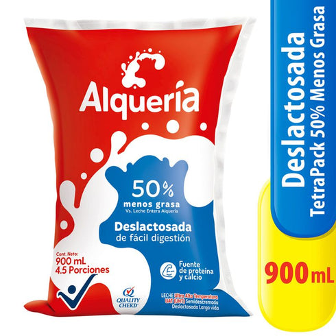 leche alqueria 900ml deslactosada